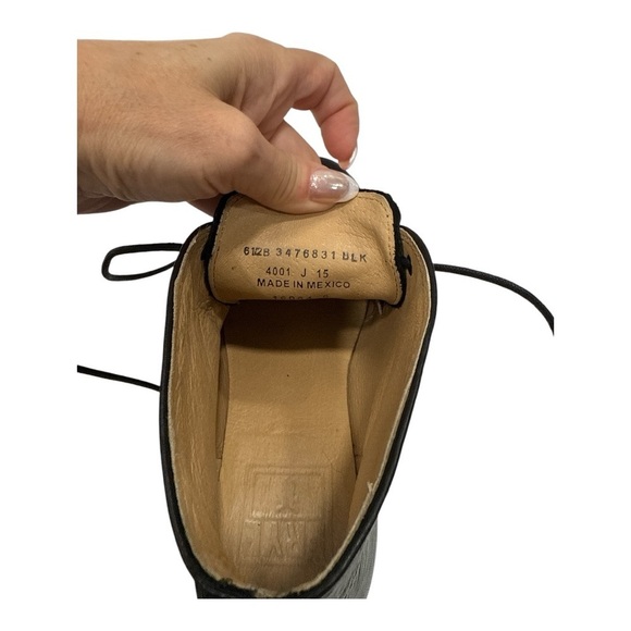 Frye Women’s Phillip Leather Chukka Boots Black size 6.5 B - Picture 6 of 15